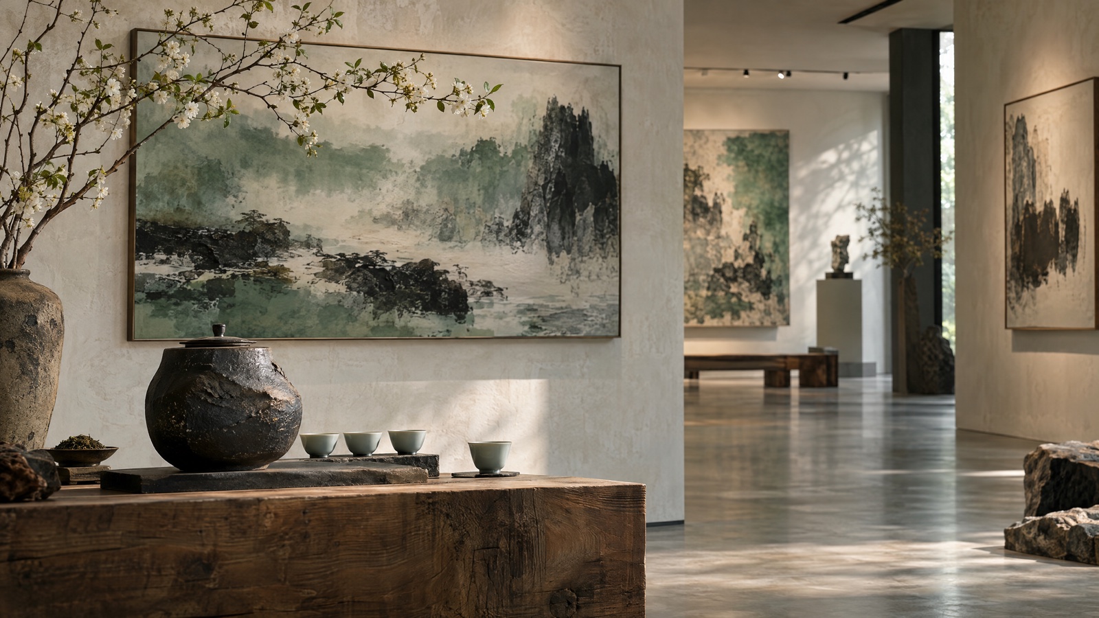 Tea connects art and exchange